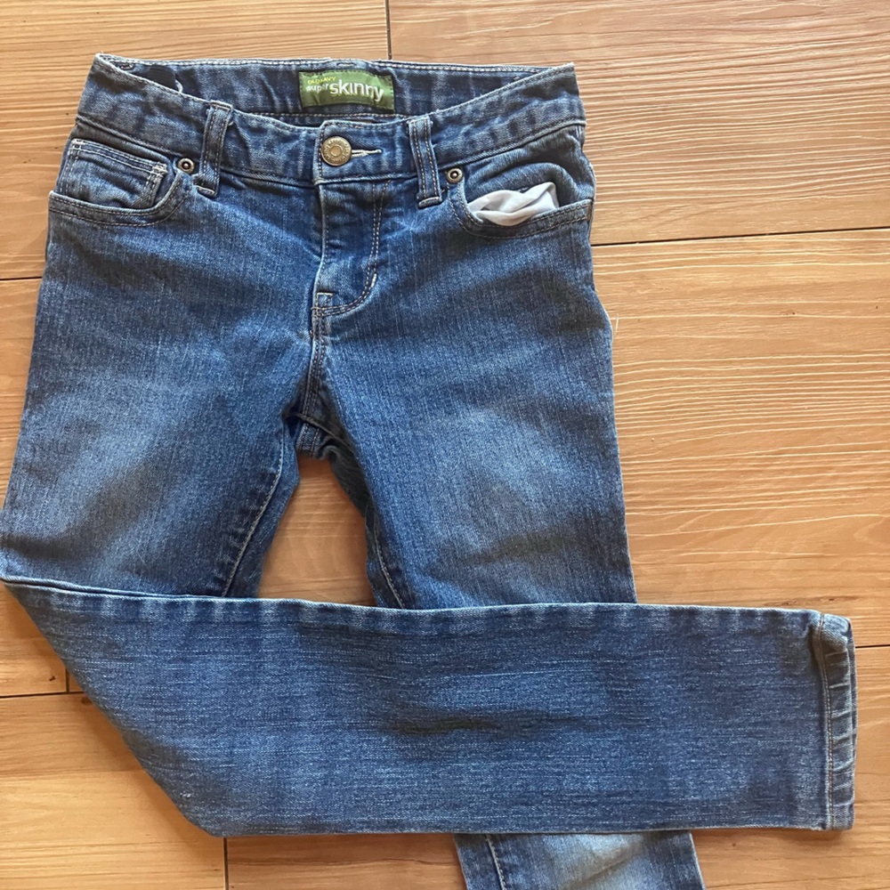 Girls skinny jeans, size 8 slim